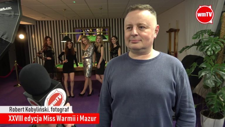 Sesja zdjęciowa do XXVIII edycji Miss Warmii i Mazur.